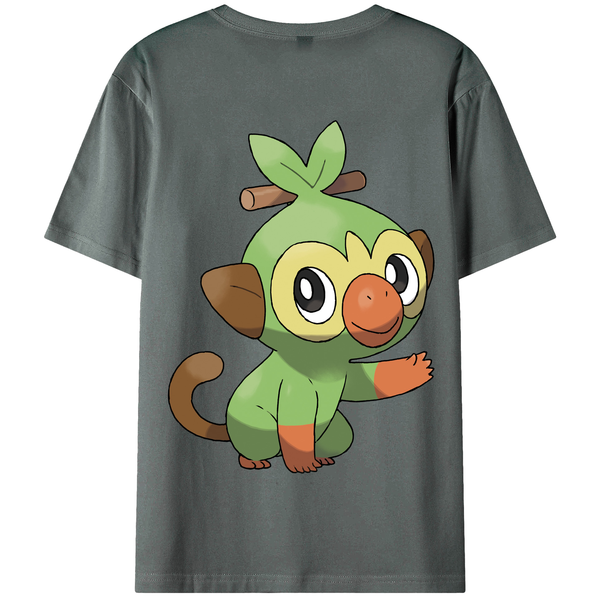 （画像用） ポケットモンスター Pokémon 綿100％半袖Tシャツ（背面プリント）